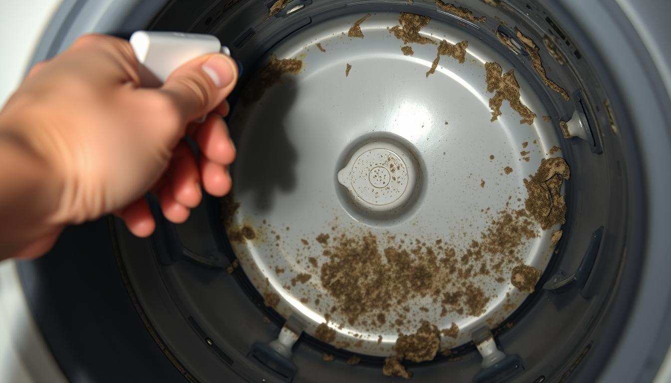 Czym zlikwidować pleśń na gumie w pralce