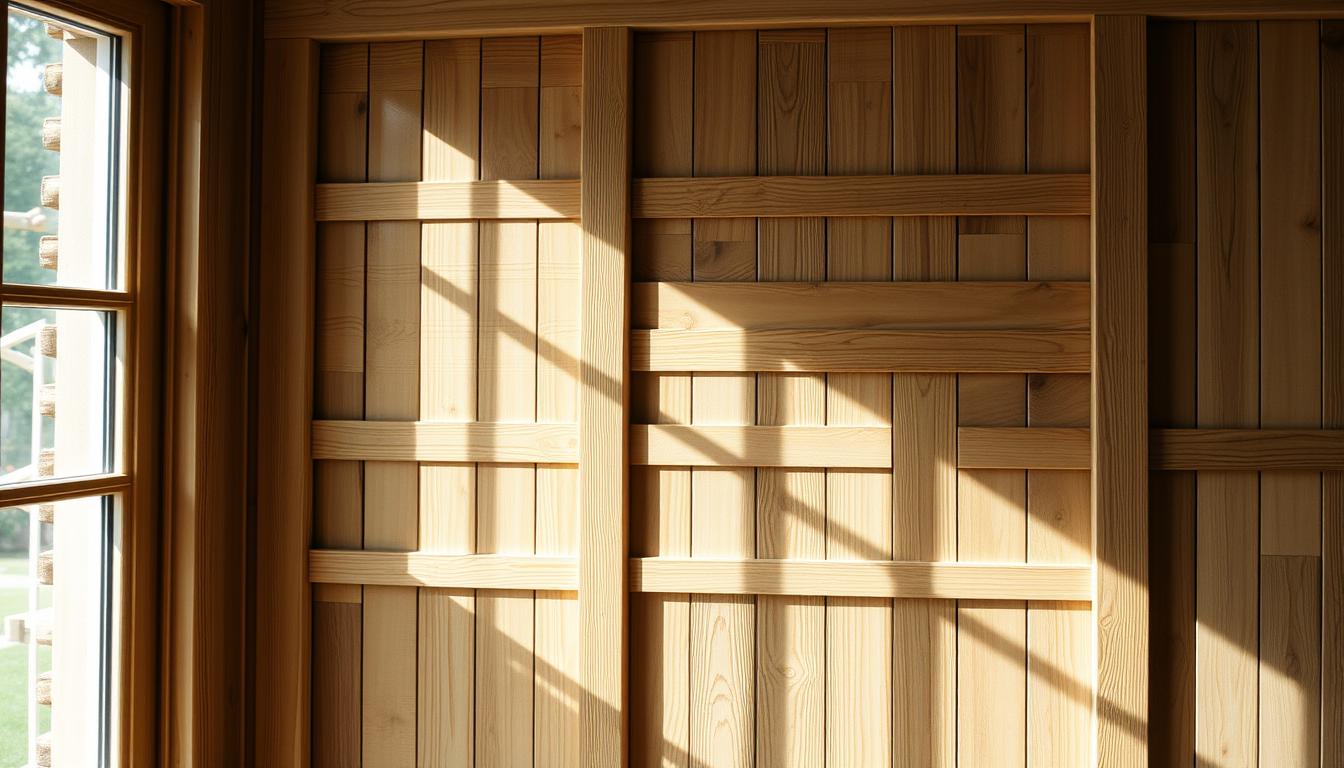Jak zrobić ściankę działową z drewna