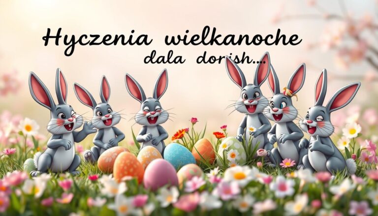 Życzenia wielkanocne śmieszne dla dorosłych