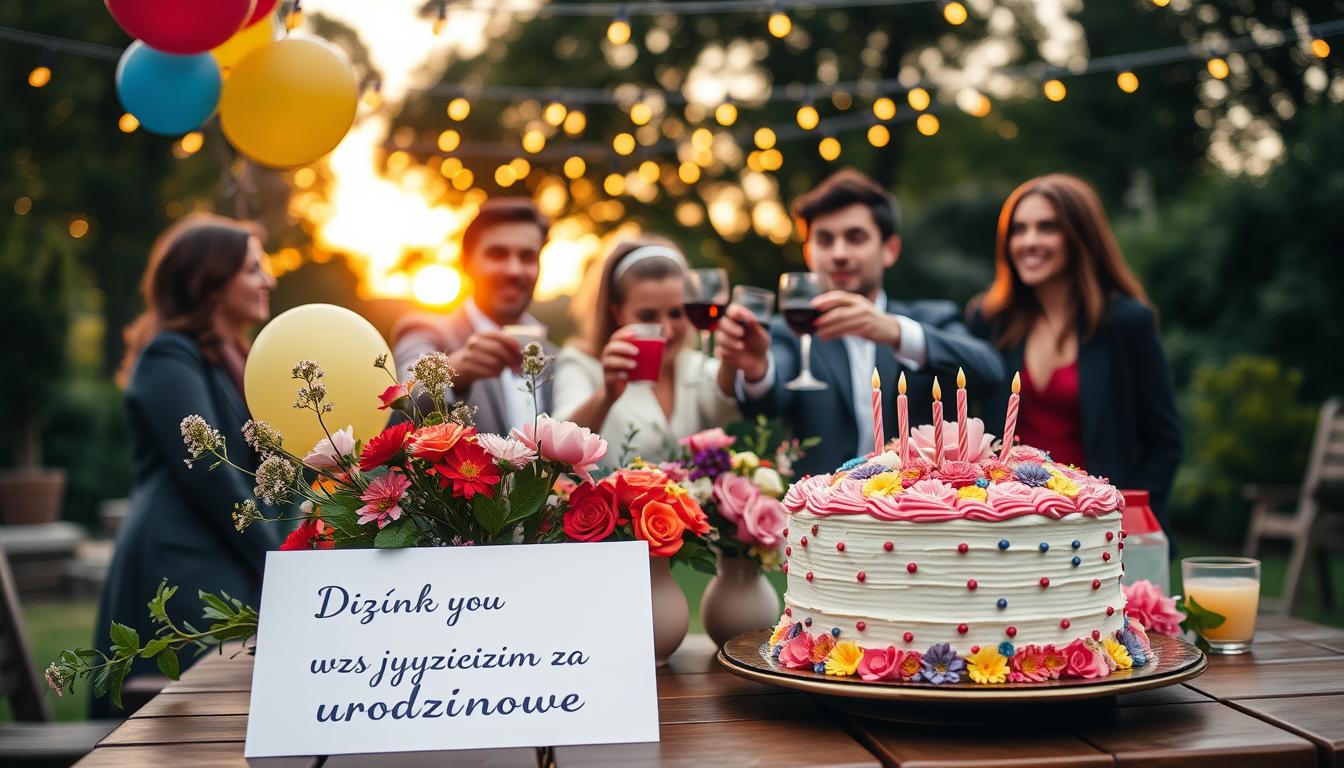 Dziękuję wszystkim za życzenia urodzinowe